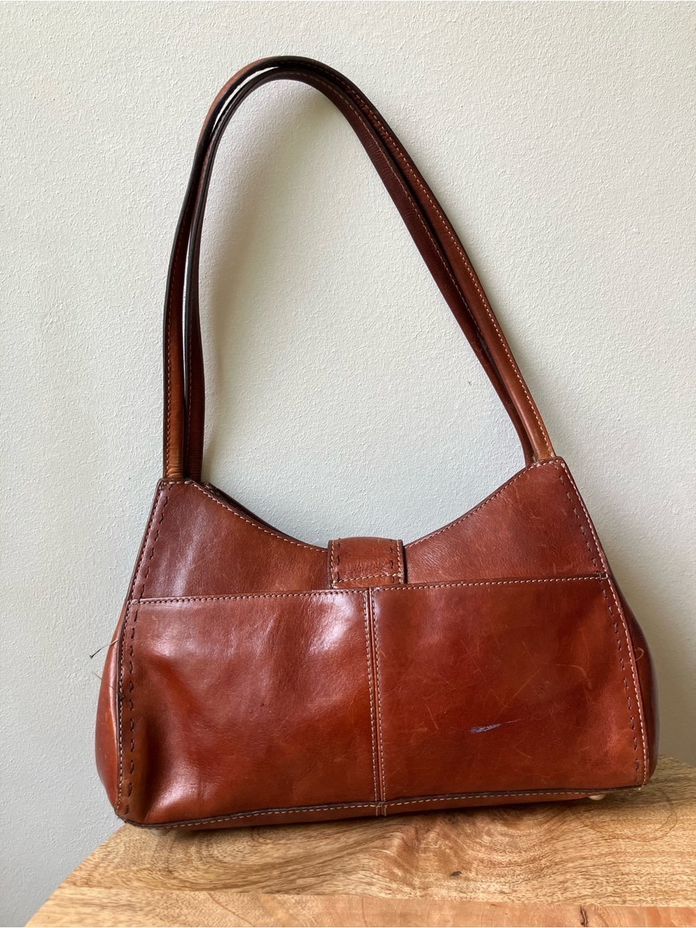 Fossil | Sedona Vintage 90's Leather MCM Small Shoulder Bag - Picture 3 of 11